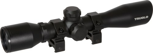 TRUGLO SCOPE 4X32MM SHOTGUN/ - RIMFIRE DIAMOND RETCL BLACK