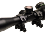TRUGLO TRU-BRITE 4X32MM SCOPE - ILLUMINATED R/G MIL-DOT BLACK