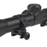 TRUGLO SCOPE BUCKLINE 3-9X32MM - BDC BLACK W/WEAVER RINGS