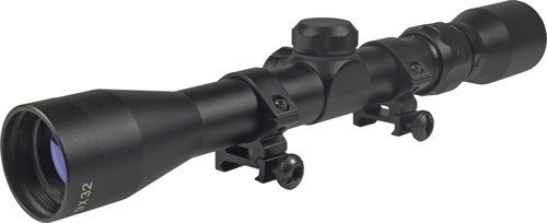 TRUGLO SCOPE BUCKLINE 3-9X32MM - BDC BLACK W/WEAVER RINGS