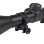 TRUGLO SCOPE BUCKLINE 3-9X40MM - BDC BLACK W/WEAVER RINGS