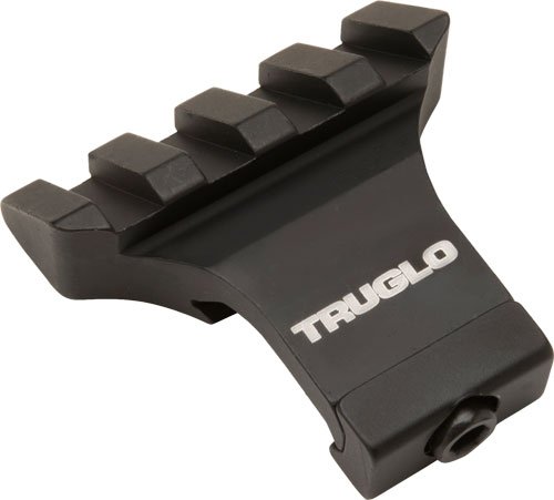 TRUGLO 1-PIECE PICATINNY RISER - MOUNT 45 DEGREE OFFSET MOUNT