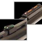 TRUGLO SIGHT SET GOBBLE-DOT - SNAP-ON FOR 5/16" RIB RED/GRN