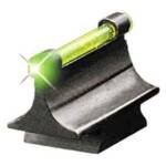 TRUGLO SIGHT FRONT GREEN - 3/8" DOVETAIL .500" HEIGHT