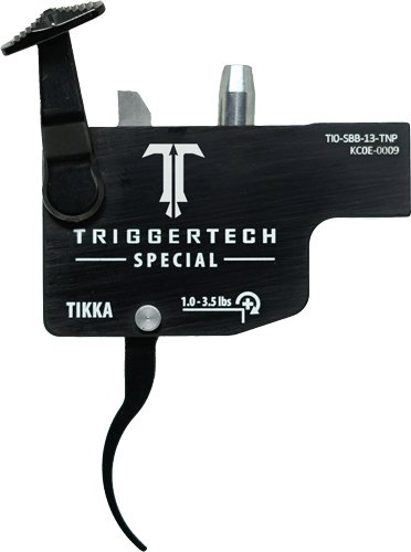 TRIGGERTECH TIKKA SINGLE STAGE - BLACK SPECIAL CURVED