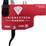 TRIGGERTECH TIKKA SINGLE STAGE - BLACK DIAMOND CURVED BLK/RED