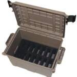 MTM TACTICAL MAGAZINE CAN DARK - EARTH HOLDS 14 .308 MAGS