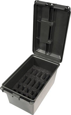 MTM TACTICAL MAGAZINE CAN - BLACK HOLDS AR-15/DS HANDGUN