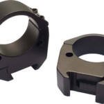 TALLEY RINGS 30MM MEDIUM - MODERN SPORTING RIFLE BLACK