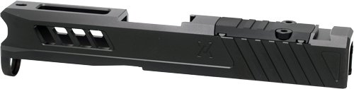 TRUE PRECISION SLIDE W/RMS CUT - & PLATE BLK DLC FOR GLOCK 43