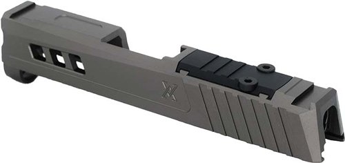 TRUE PRECISION SIG P365 SLIDE - W/RMS CUT & PLATE STEALTH GREY