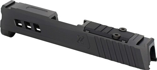 TRUE PRECISION SIG P365XL - SLIDE W/RMS CUT & PLATE BLKDLC