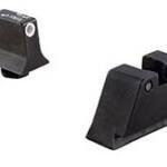 TRIJICON 3 DOT SUPP NS GLK WHITE/BLACK