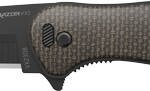 OUTDOOR EDGE RAZOR VX2 3" FLDR - BROWN MICARTA SPRING ASSIST