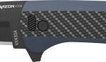 OUTDOOR EDGE RAZOR VX4 3" FLDR - CARBON BLUE G10 BLACK DP