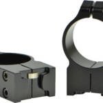 WARNE RINGS 30MM RUGER HIGH - NO.1/MINI14/BLACKHAWK MATTE