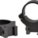 WARNE RINGS 7.3/22 1" HIGH - MATTE 3/8 OR 11MM DOVETAIL