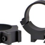 WARNE RINGS 7.3/22 30MM MEDIUM - MATTE 3/8 OR 11MM DOVETAIL