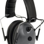 WALKERS MUFF ELECTRONIC 1-MIC - 4X ENHANCEMENT 22dB GREY