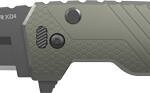 OUTDOOR EDGE RAZOR XD4 3" - FOLDER EDC GREEN UTILITY BLAD
