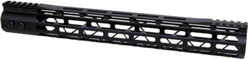 GUNTEC ULTRA LIGHT HANDGUARD - 15" M-LOK BLACK