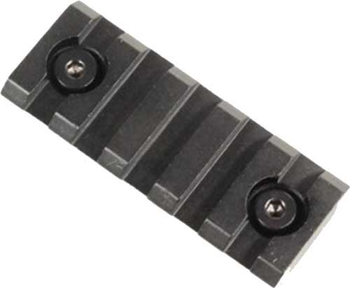 GUNTEC REMOVABLE ACCY RAIL - 2" KEYMOD BLACK