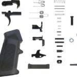 GUNTEC COMPLETE LOWER PARTS - KIT AR15 WITH A2 PISTOL GRIP