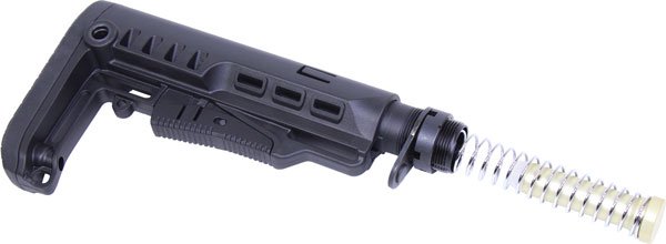 GUNTEC MULTI CAL COLLAPSIBLE - STOCK SET BLACK