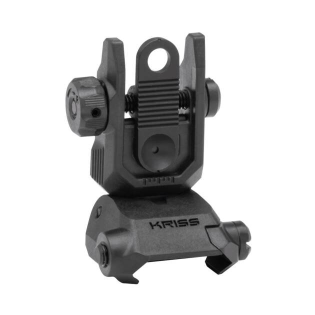 KRISS USA REAR FLIP-UP SIGHT BLK POLY