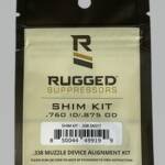 RUGGED SUPPRESSORS SHIM KIT .338CAL