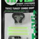 HIVIZ SHOTGUN DEER/TURKEY SET - TRIVIZ 1/4"-3/8" VENT RIBS