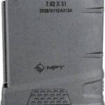 MFT MAGAZINE AR10/SR25 7.62X51 - 308 WIN 10RD BLACK POLYMER
