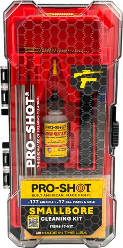 PRO SHOT RIFLE CLEANING KIT - .177 CAL
