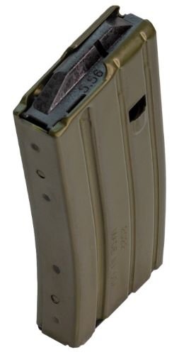 CPD MAGAZINE AR15 5.56X45 20RD - OD GREEN ALUMINUM