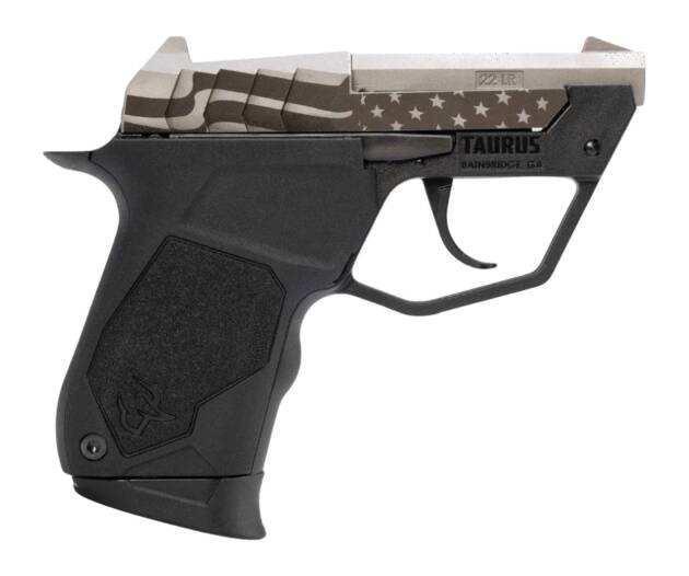 TAURUS 22TUC 22LR BLK/FLAG 2.5" 9+1