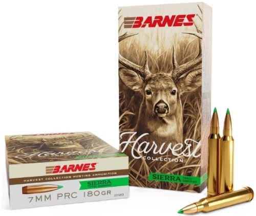 BARNES HARVEST 7MM PRC 180GR - TIPPED GAMEKING 20RD 10BX/CS