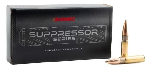 BARNES 300 AAC SUBSONIC 205GR - JHP 20RD 10BX/CS