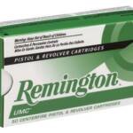 REMINGTON UMC 380 ACP 95GR - FMJ-RN 50RD 10BX/CS