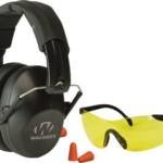 WALKERS MUFF SHOOTING PASSIVE - W/GLASSES&PLUGS 31dB BLACK