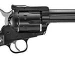 RUGER BLACKHAWK 45LC 5.5" AS - BLUED BLACK CHECKERED SYN