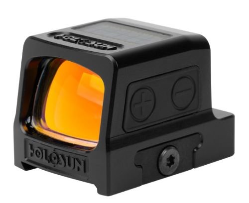 HOLOSUN 509 ENCLOSED GOLD MLTI - RETICLE SOLAR TITANIUM PISTOL