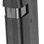 KCI USA INC MAGAZINE FOR GLOCK - 43 9MM 6RD BLK POLY W/GRIP EXT