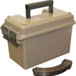 MTM 10/22 EXTENDED MAG CAN - DARK EARTH HOLDS 12 10/22 MAGS