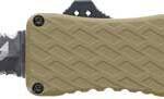 SCHRADE KNIFE UPROAR D/A OTF - 3" D2 BAYONET POINT FDE/BLACK