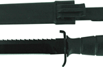 GLOCK OEM FIELD KNIFE W/ROOT - SAW BLACK