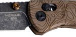 HOGUE MYSTO 3.4" ABLE LCK FLDR - CLIP POINT STONEWASH EARTH