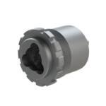 YANKEE HILL MACHINE COMPANY 3-LUG HEAVY DUTY ADAPTER .45