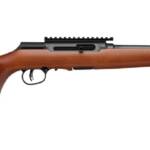 SAVAGE ARMS A22 22LR BL/WOOD 18" TB
