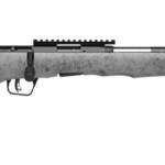 SAVAGE ARMS B22 22LR BL/GRY 18" CARBON TB
