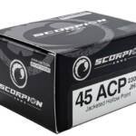SCORPION 45ACP - 230GR JHP 20RD 10BX/CS